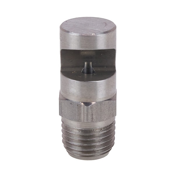 front of nozzle